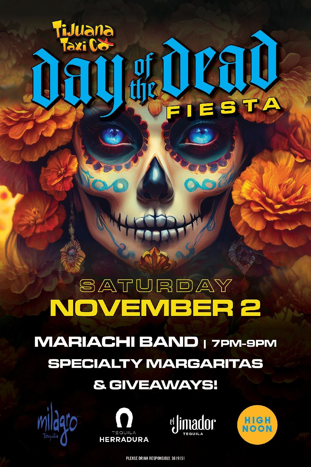 Day of the Dead, Tijuana Taxi Co, Dia de los Muertos