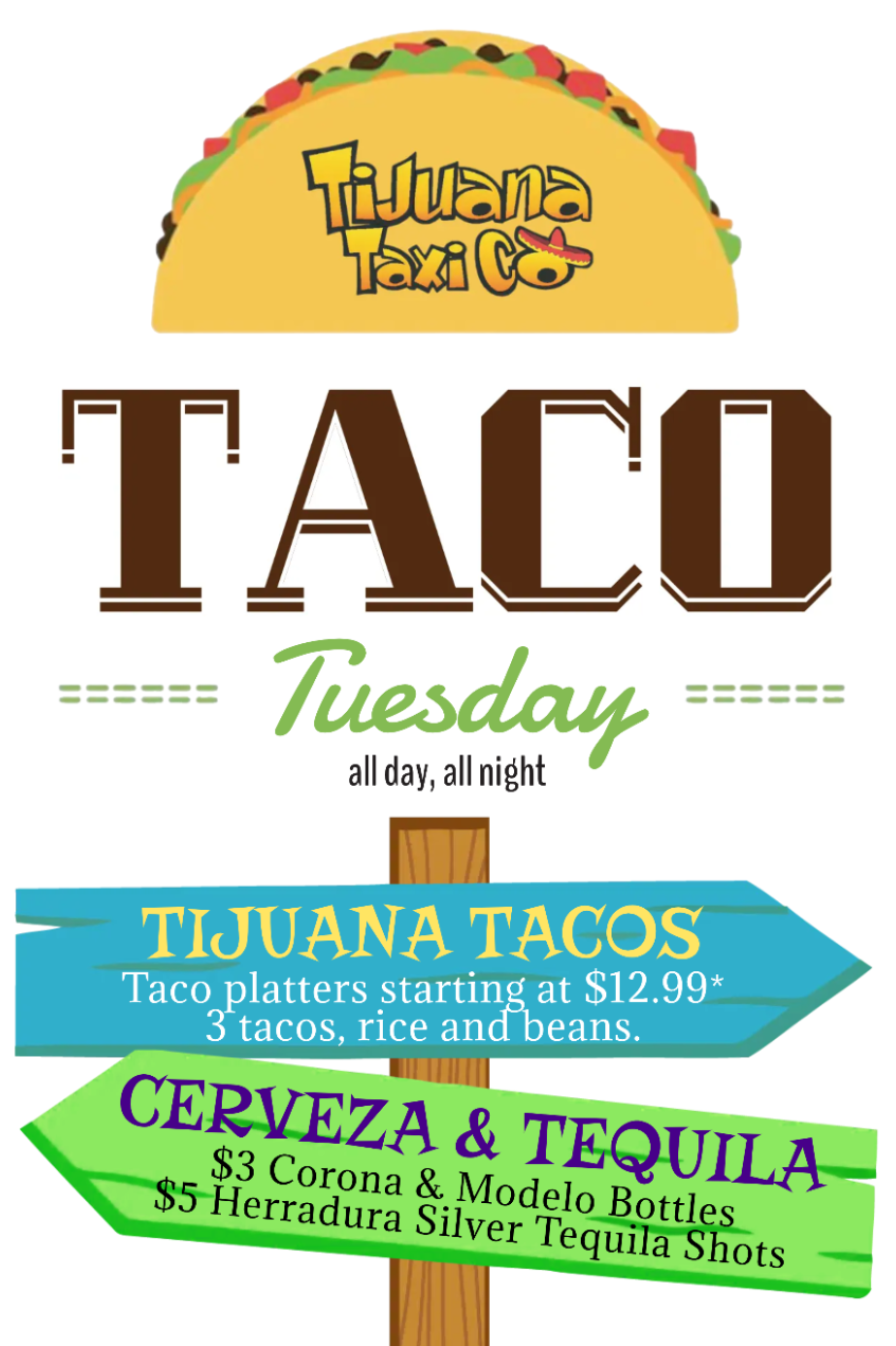Taco Tuesday, Tijuana Taxi